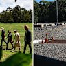 Norman Griffiths Oval then and now. 