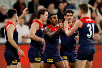 Melbourne back on top as they returned from the bye in the mood to answer any critics