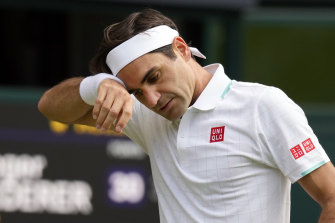 Roger Federer thinks even a return to Wimbledon in 2022 is unlikely.