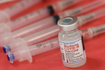 The Moderna vaccine is 94 per cent effective against severe COVID-19.