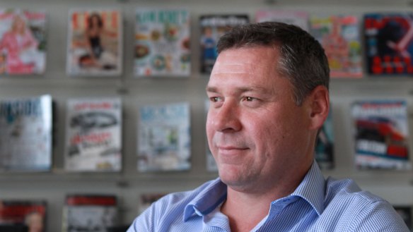 Bauer Media Australia boss Brendon Hill  announced the company had been sold to private equity.