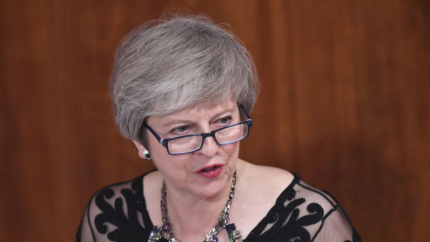 Theresa May on Wednesday tried to convince her cabinet of the merits of her Brexit deal with the EU