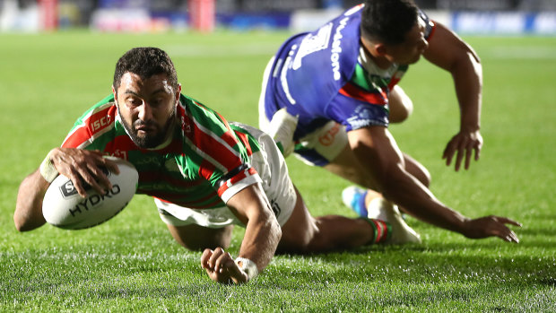 South Sydney's Alex Johnston may be on the lookout for a new club.