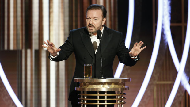 Ricky Gervais' hosting gig at the Golden Globes has led to furious debate.