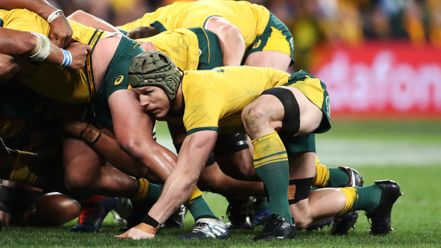 Pressure on: The weather is already wreaking havoc with the Wallabies' World Cup plans.