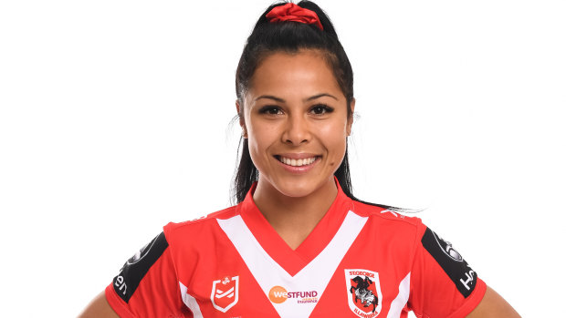 "I'm just going to give 150 per cent and earn that jersey": Tiana Penitani.