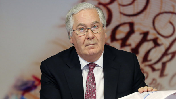 Mervyn King, as governor of the Bank of England, in 2012. He sees a time bomb in the debt countries are taking on as they're facing the fallout from the pandemic.