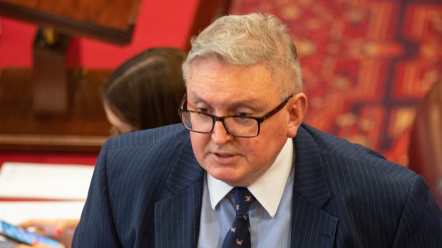 Special Minister of State Don Harwin has introduced a bill to enhance the integrity of political donations.
