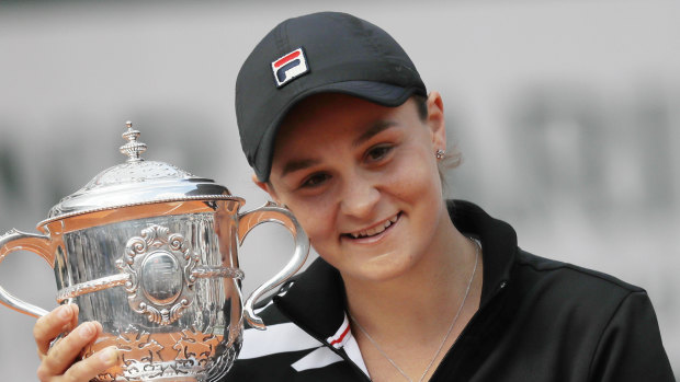 Ash Barty won the French Open.