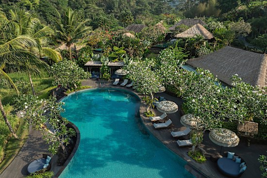 Mandapa, a Ritz-Carlton Reserve, guarantees both sanctuary and stunning views.
