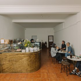 Inside The Flour, West Melbourne.