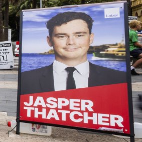 Jasper Thatcher is Labor’s candidate for Manly.