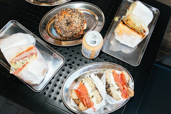 Bagels at Hendrix Coffee Co.