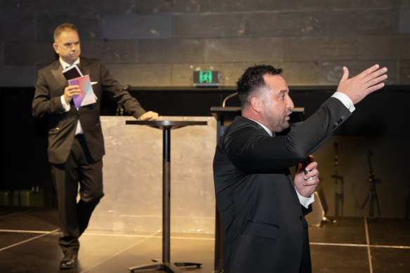 Auction action at the Reach Gala Ball 2024. 