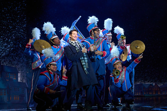 Andy Karl as Phil Connors in <i>Groundhog Day</i> the musical.