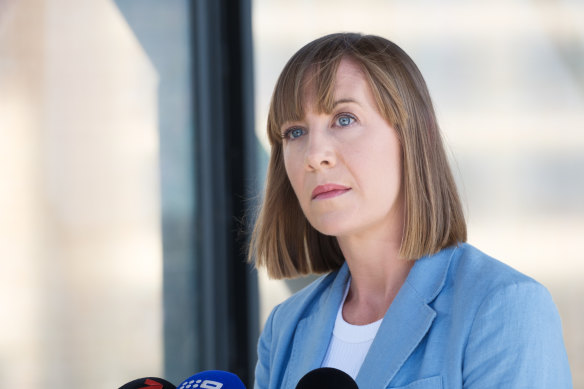 Former NSW transport minister Jo Haylen.