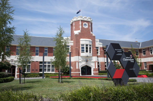 Ballarat Clarendon College.