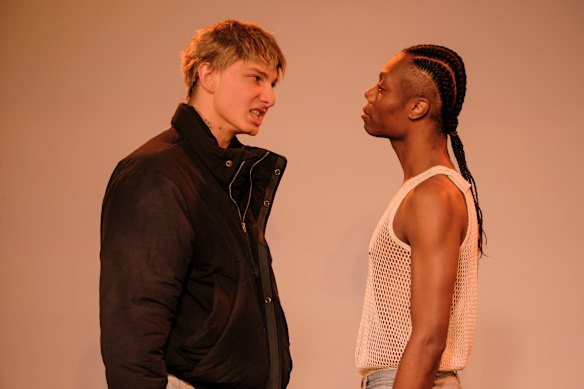 Patrick Phillips and Timothy Springs in Foam.