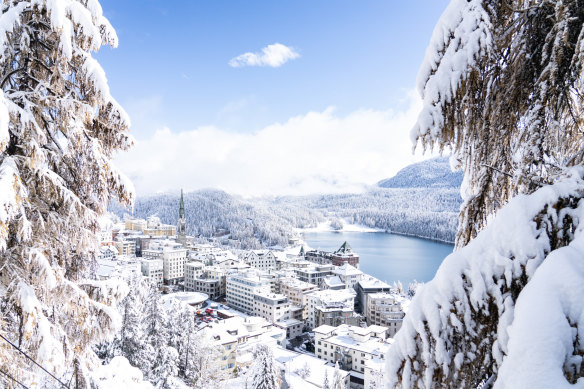 St Moritz is a hotbed of winter Olympic sports.