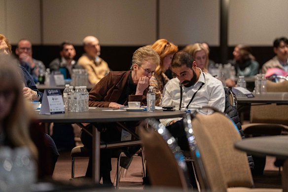 Attendees at The Age Schools Summit.