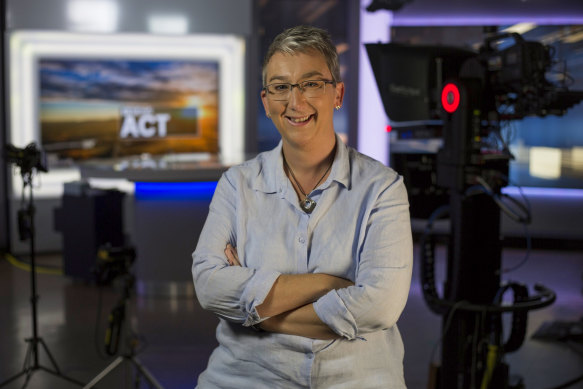 Former ABC Canberra chief Michelle Ainsworth.