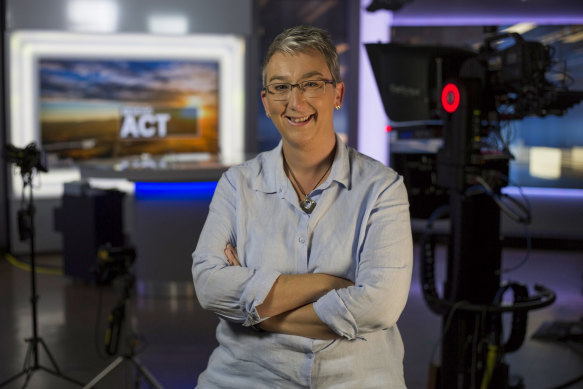 Not a fan of beer: former ABC Canberra bureau chief Michelle Ainsworth.