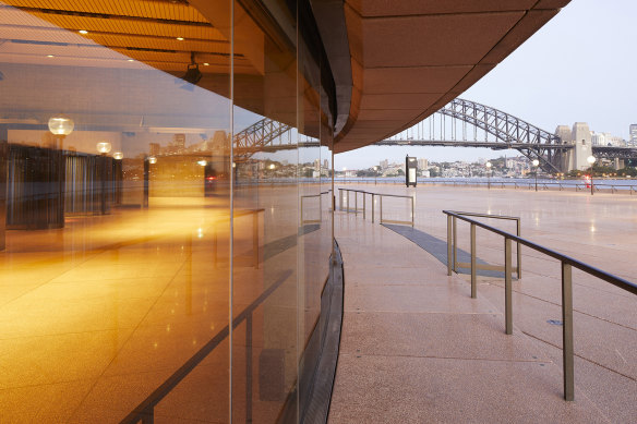 Commissioned by the Sydney Opera House Trust, the work on the Yallamundi Rooms was the first of a number of projects.