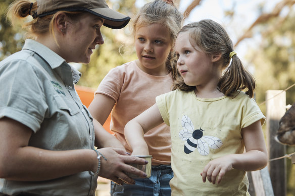 Your kids can meet the keepers at Taronga Zoo these school holidays. 