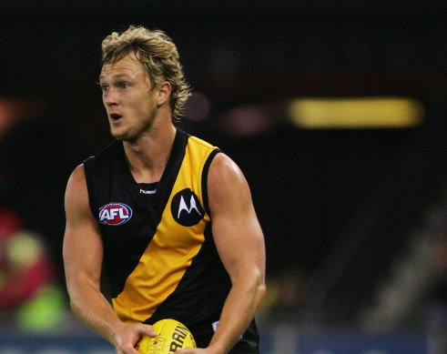 Kayne Pettifer in 2006 in his days with Richmond.