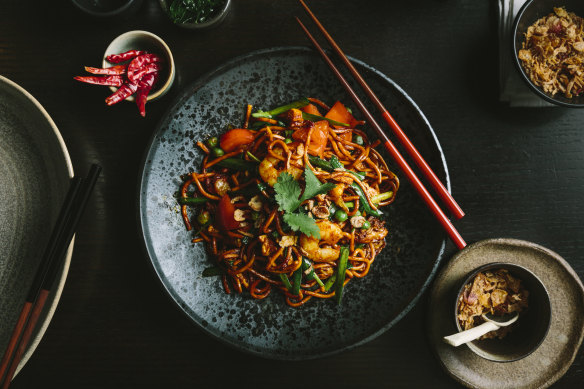 Mee goreng.