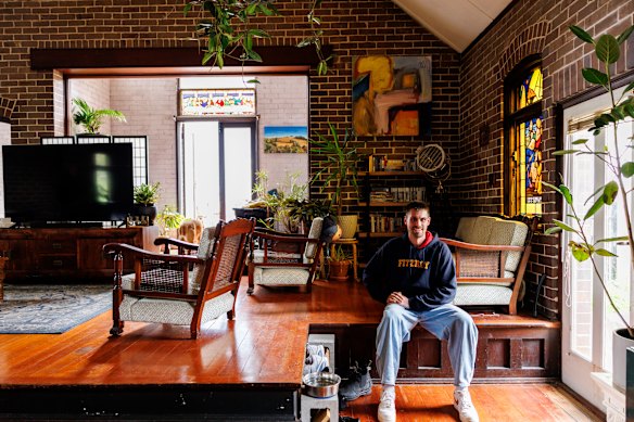 Julian Robinson is preparing to move again because his landlord is attempting to sell.