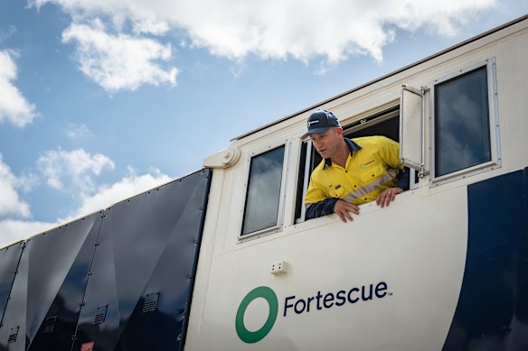 Fortescue metals and operations chief executive Dino Otranto.