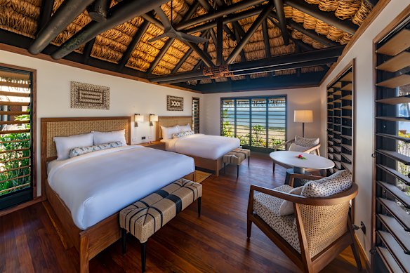 The property has been extensively renovated but has retained its Fijian charm.