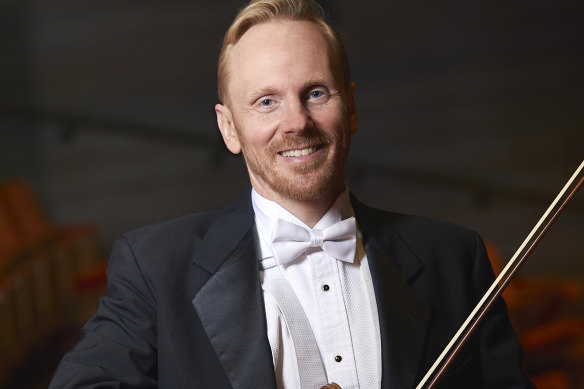 MSO concertmaster Dale Barltrop.