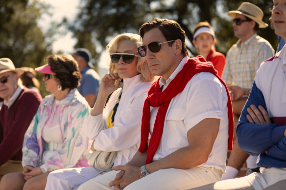 Nightmarish tyrants: Chloë Sevigny and Javier Bardem as Kitty and Jose Menendez.
