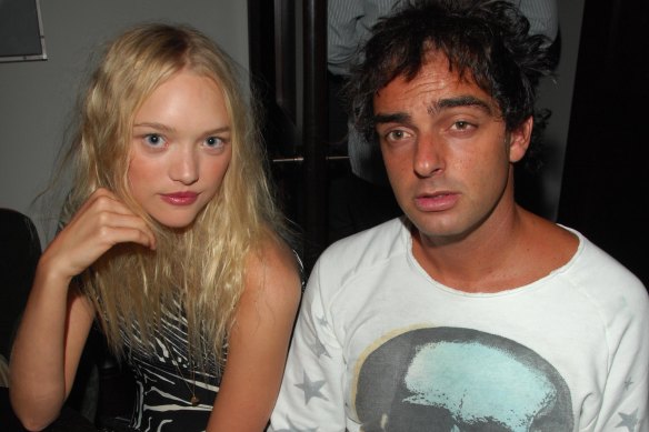 Model Gemma Ward and Andrew Valmorbida in New York in 2007.