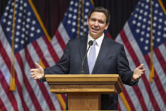 Florida Governor Ron DeSantis has been sued by Disney.