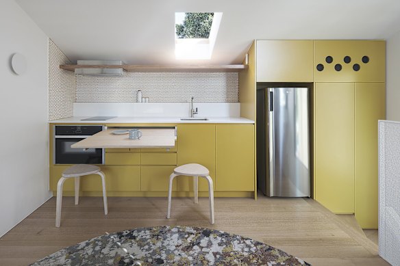 The owner had always been interested in the idea of “urban infill”.