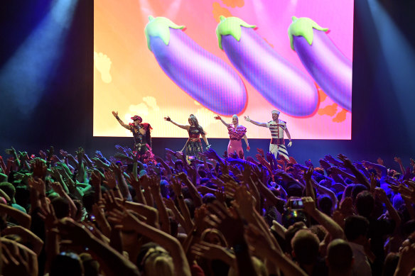 It was an hour filled with kitsch and nostalgia as the Vengaboys took the stage. 