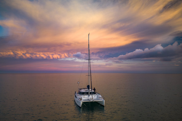 Take a bareboat charter off K’gari’s west coast in the Great Sandy Strait.
