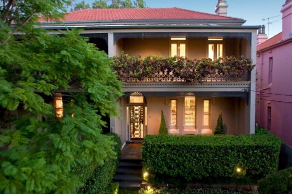 The Victorian semi in Edgecliff sold under the hammer for $10.2 million.