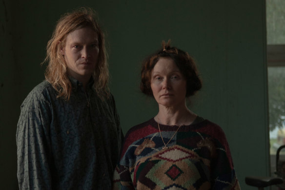 Essie Davis plays an eccentric heiress whose relationship with Caleb Landry Jones’ character provides a key turning point in Nitram.