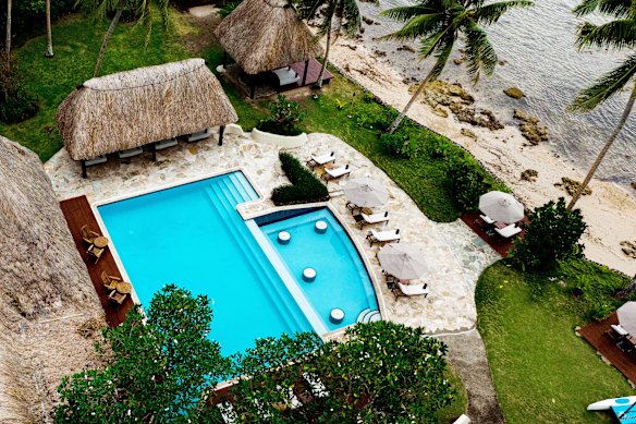 Pool with a view.