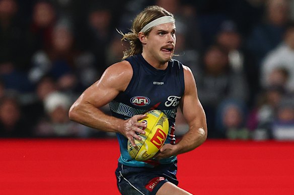 Bailey Smith has had an instant impact since his first game for Geelong.