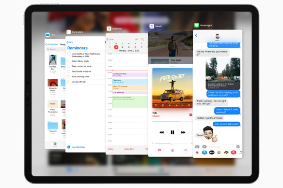 Better multitasking is one of the new features that brings the iPad closer to being a laptop replacement.