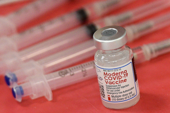 The Moderna vaccine. 