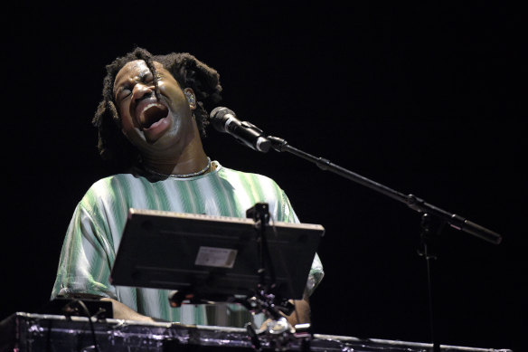 Sampha at Margaret Court Arena: embracing the infinity within.