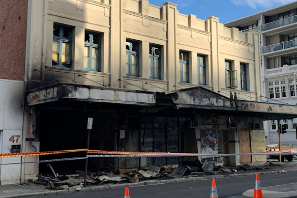Perth building torched on Monday ‘should have been protected by developer’
