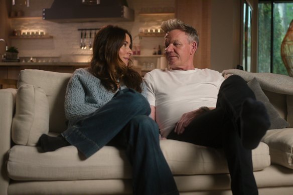 Gordon Ramsay with his wife Tana in Netflix’s Being Gordon Ramsay.