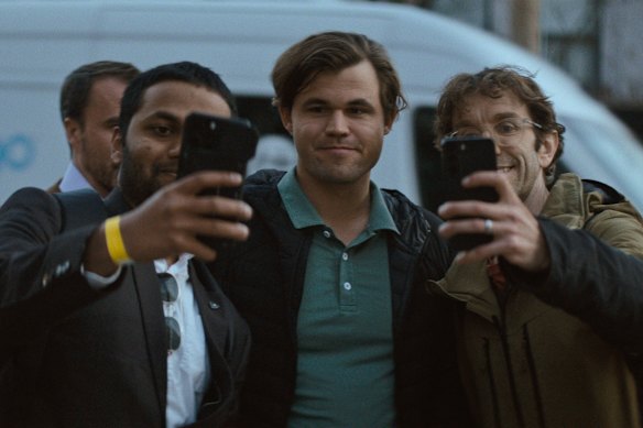 Magnus Carlsen in the documentary Untold: Chess Mates.